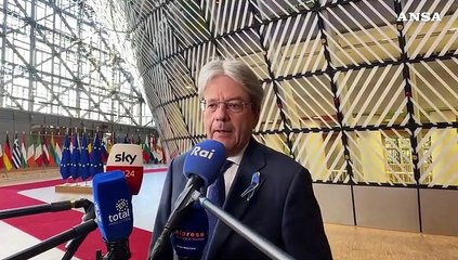Gentiloni: "Previsione crescita Ue al 4% non piu' realistica"