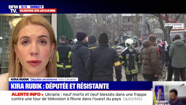 Guerre en Ukraine: Les pays occidentaux vivent dans une illusion , déclare la députée ukrainienne Kira Rudik