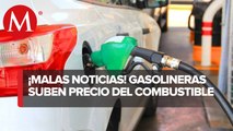 Aumentan los precios de la gasolina en la CdMx