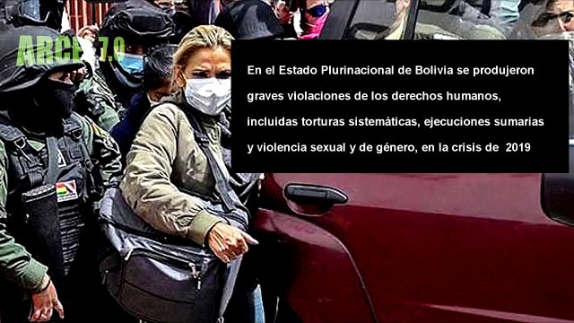 Jeanine Añez pidio perdon por todo, menos por las mascres de Senkata y Sacaba donde perdieron la vida 38 personas