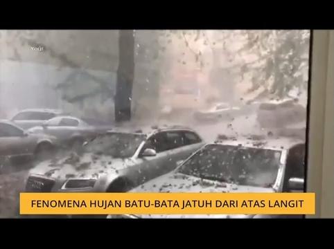 #Bualan 22 Jun: Fenomena hujan batu-bata jatuh dari atas langit