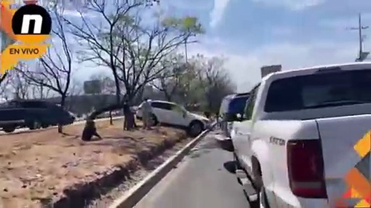Aparatosa carambola en Paseo de la República