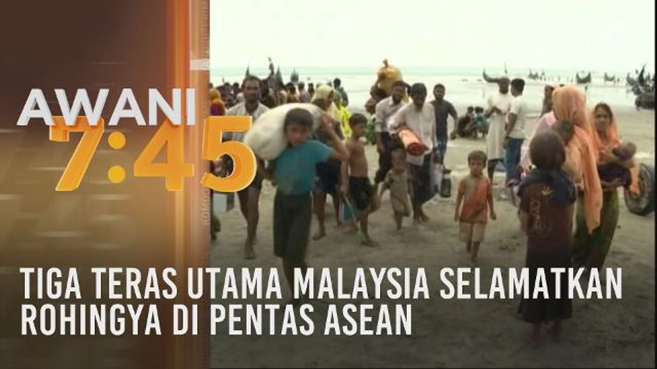 Tiga teras utama Malaysia selamatkan Rohingya di pentas ASEAN