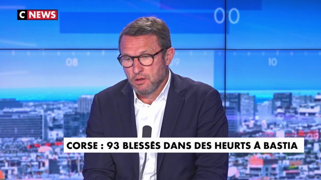 David Le Bars : «C’est une véritable insurrection, certains quartiers de Bastia ont été totalement ravagés, un gendarme a failli être tué, ce sont des faits d’une gravité exceptionnelle»