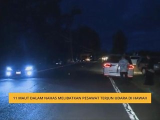 11 orang maut dalam nahas melibatkan pesawat terjun udara di Hawaii