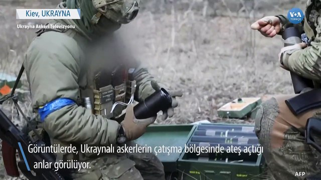 Kiev Yakınlarında Ukraynalı Askerler Operasyonda