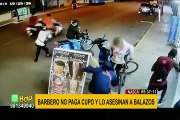 Sicarios acribillan de cinco disparos a barbero extranjero por no pagar cupos en Nazca