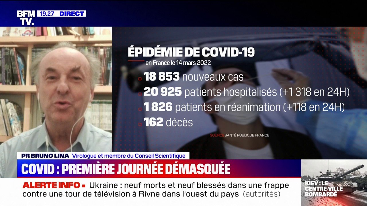 Covid-19: pour le Pr Bruno Lina, il est "très important" de continuer à se faire tester "si on a des symptômes"