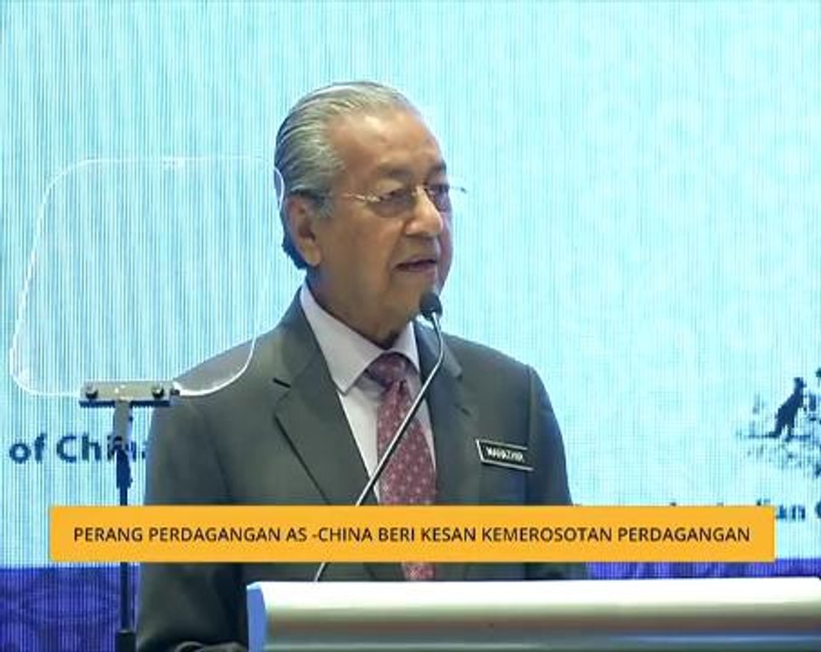 Perang perdagangan AS -China beri kesan kemerosotan perdagangan