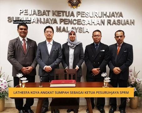 Latheefa Koya angkat sumpah sebagai Ketua Pesuruhjaya SPRM