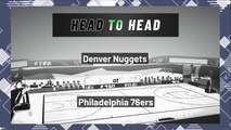 Denver Nuggets At Philadelphia 76ers: Moneyline