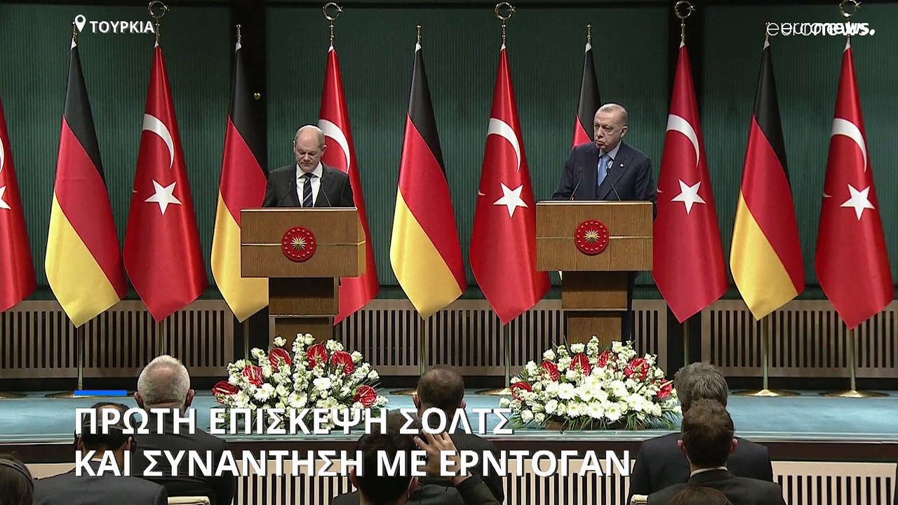 Κατάπαυση του πυρός στην Ουκρανία ζήτησαν Ερντογάν και Σολτς