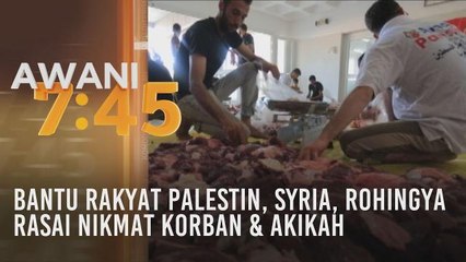 Bantu rakyat Palestin, Syria, Rohingya rasai nikmat korban & akikah