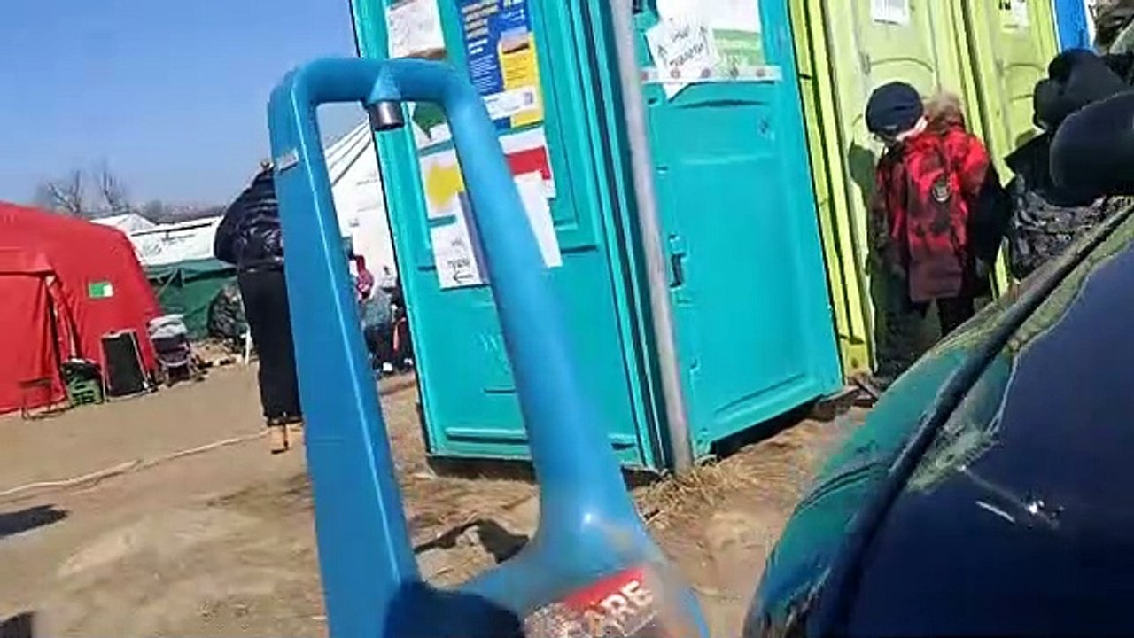 Llega el convoy de ayuda humanitaria de Copland y 'Blue Force' a la frontera con Ucrania