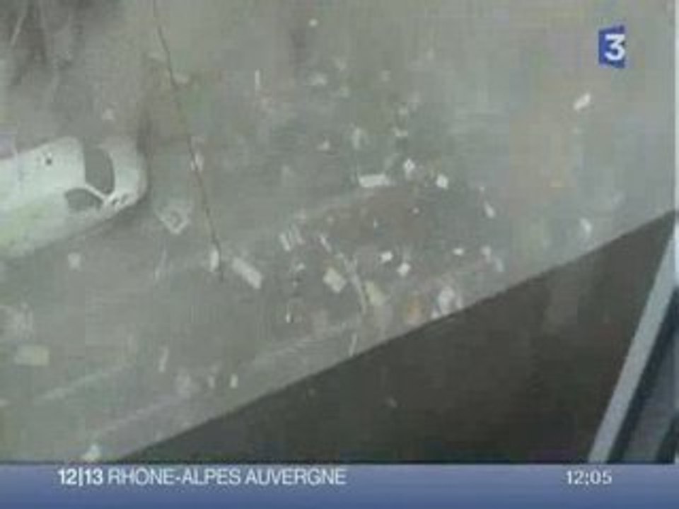 Explosion de gaz Lyon reportage de FR3