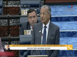 Komen Tengahari 28 Jun: Usul MP isytihar harta - Tumpuan utama sidang Dewan Rakyat