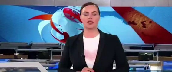 Rus televizyon kanalının canlı yayınında savaş karşıtı protesto