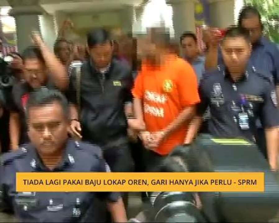Tiada lagi pakai baju lokap oren, gari hanya jika perlu - SPRM