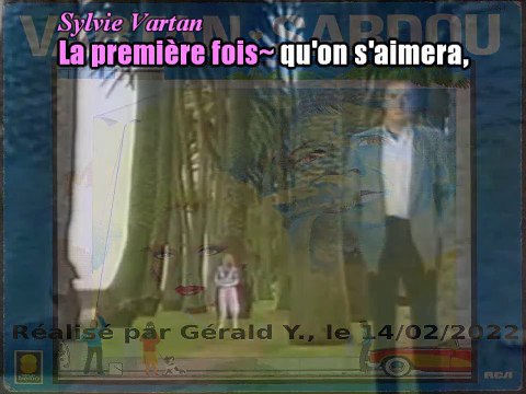 Sylvie Vartan & Michel Sardou_La première fois qu'on s'aimera (Clip cadence 3 1983)karaoké