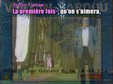 Sylvie Vartan & Michel Sardou_La première fois qu'on s'aimera (Clip cadence 3 1983)karaoké