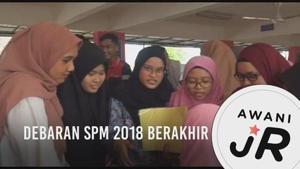 #AWANIJr: Debaran SPM 2018 berakhir