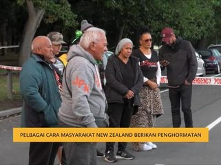 Tragedi Solat Jumaat: Pelbagai cara masyarakat New Zealand berikan penghormatan