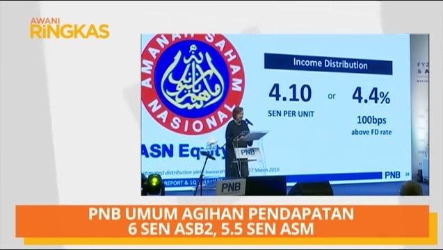 AWANI Ringkas: PNB umum agihan pendapatan 6 sen ASB2, 5.5 ASM & 10 rumah, sebuah dewan, sebuah gereja terbakar di Beluran