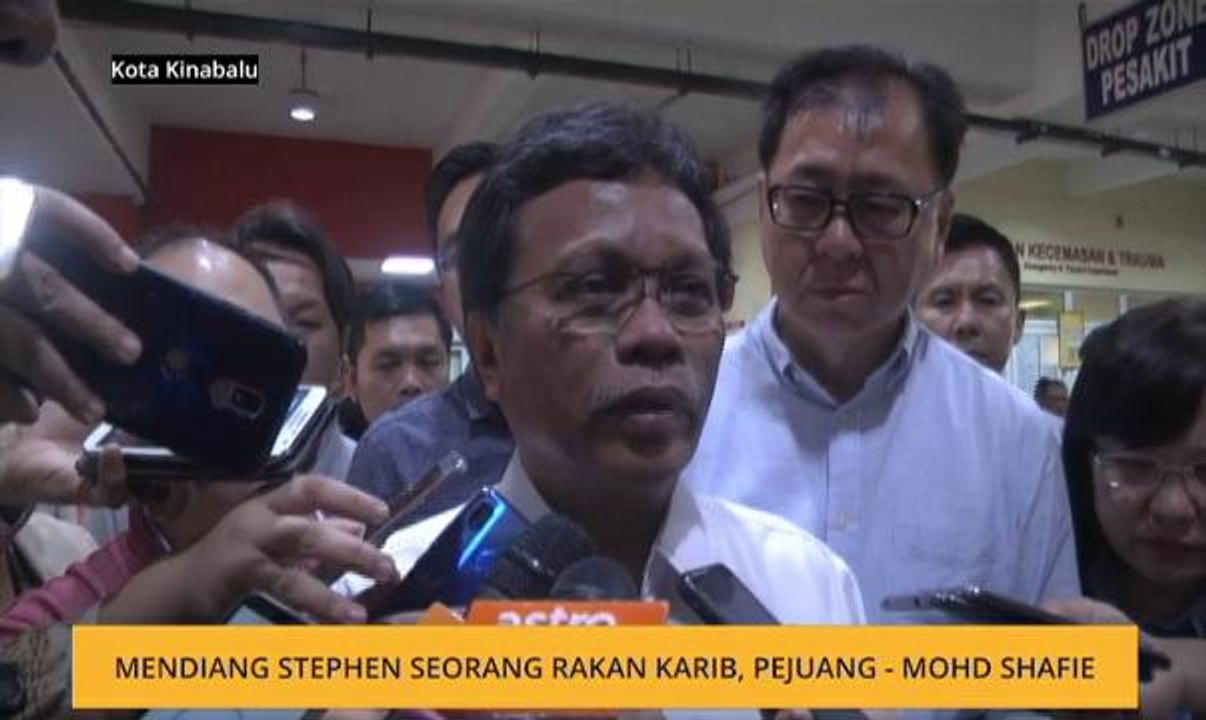 Mendiang Stephen seorang rakan karib, pejuang - Mohd Shafie