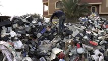 Old batteries becoming a health issue for Gaza Strip