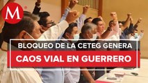 Maestros de la CETEG exigen una mesa de trabajo en Guerrero