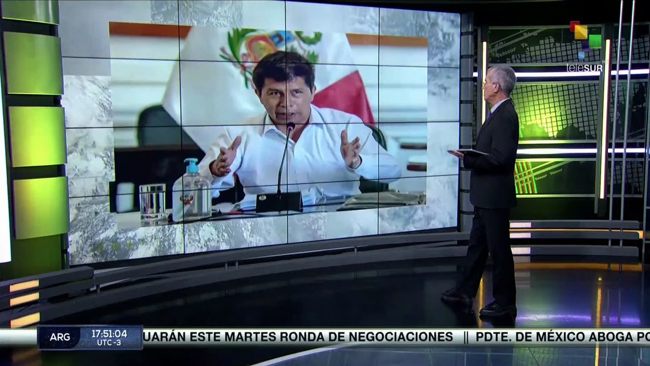 Perú: Congreso de la República admite moción para procesar vacancia contra Pedro Castillo