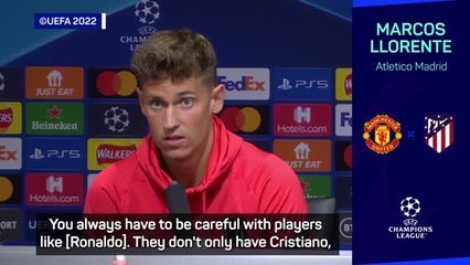 Llorente wary of resurgent Ronaldo ahead of Man United test