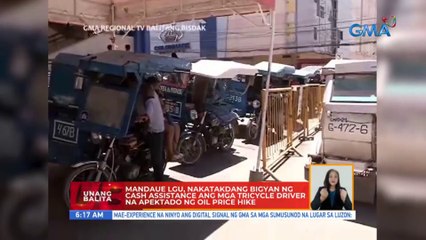 Mandaue LGU, nakatakdang bigyan ng cash assistance ang mga tricycle driver na apektado ng OPH | UB