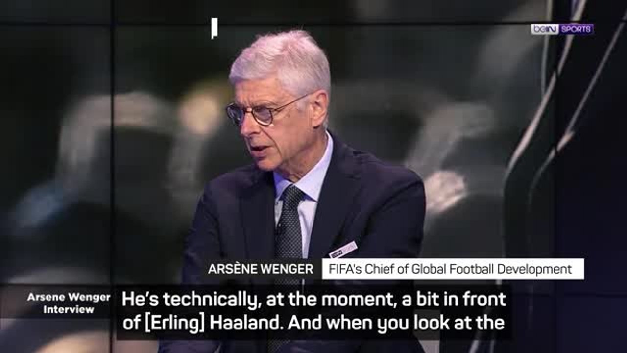 Wenger picks 'Pele-like' Mbappe over Haaland