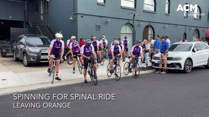 Spinning for Spinal Ride