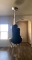 Woman Falls When New Pole Gets Unscrewed From Ceiling While She Tries To Spin on It