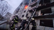 At least one dead, three injured as Kyiv residential building hit by Russian airstrike