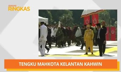 Download Video: AWANI Ringkas: Tengku Mahkota Kelantan bakal berkahwin, terima manfaat jika ECRL diteruskan & Statut Rom