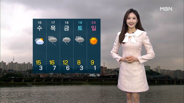 [굿모닝MBN 날씨]전국 맑고 큰 일교차…서쪽 공기 탁해