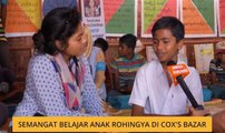 Semangat belajar anak Rohingya di Cox's Bazar