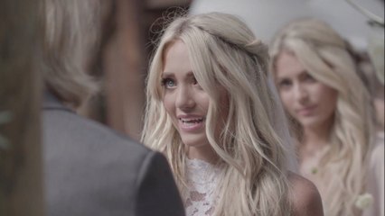 OUR ENTIRE VOWS _ COLE & SAVANNAH  _HUSBAND IN TEARS