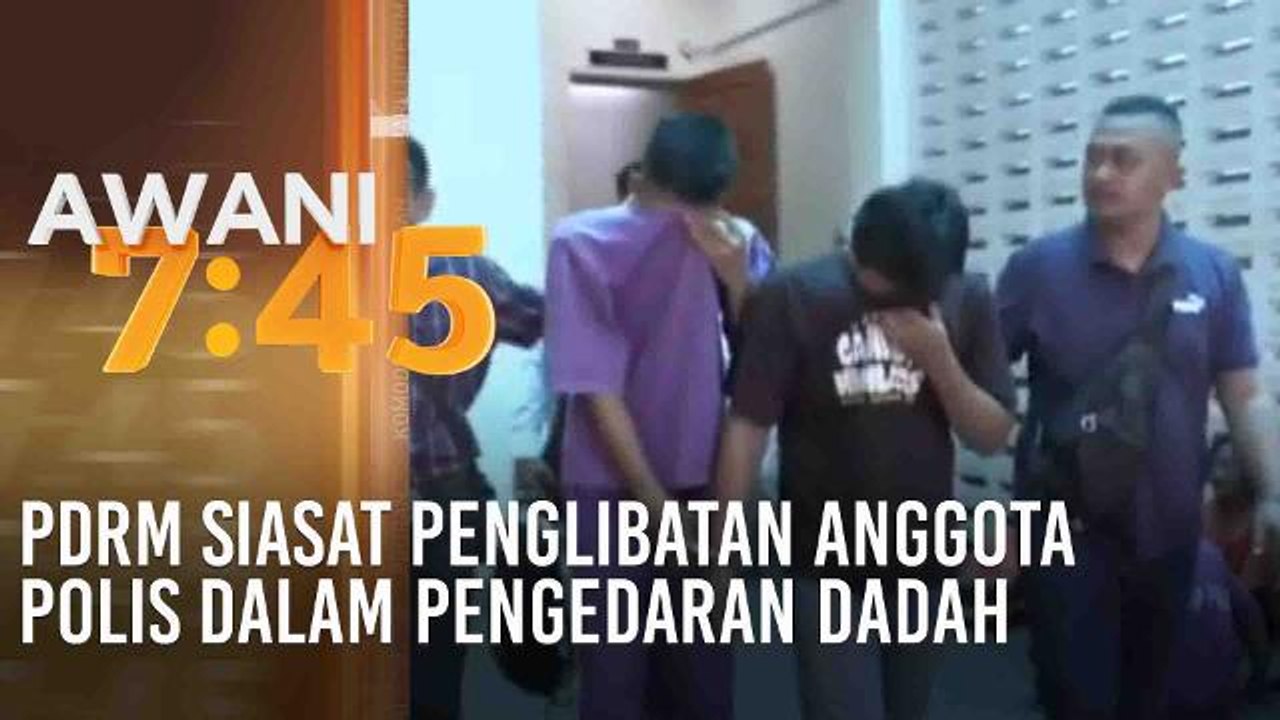 PDRM siasat penglibatan anggota polis dalam sindiket pengedaran dadah