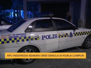 KPU Indonesia adakan undi semula di Kuala Lumpur