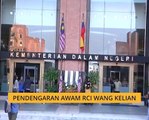 Pendengaran awam RCI Wang Kelian