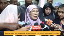 Pengecilan saiz penjawat awam, kuota 1 peratus OKU tidak terjejas