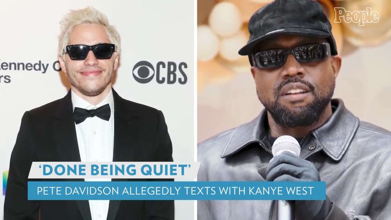 Pete Davidson Says He Is 'Done Being Quiet' in Alleged Text Exchange with Kanye West