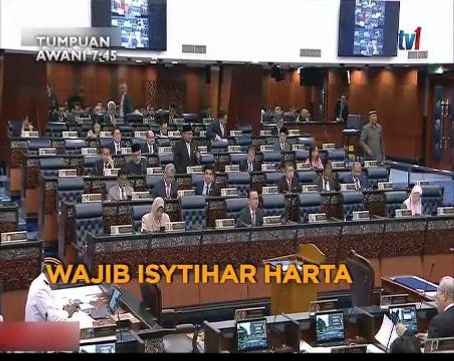 Tumpuan AWANI 7.45:  Wajib isytihar harta & zon penampan tidak memadai