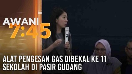 Alat pengesan gas dibekal ke 11 sekolah di Pasir Gudang