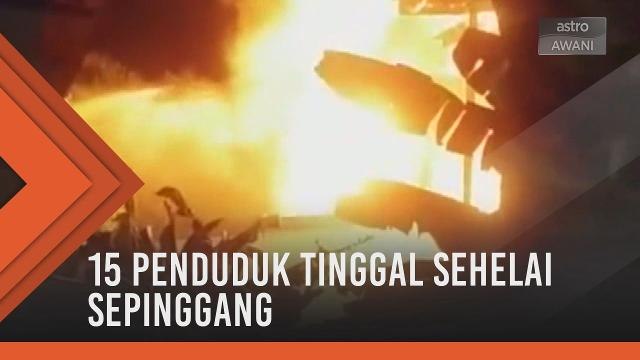 15 penduduk tinggal sehelai sepinggang
