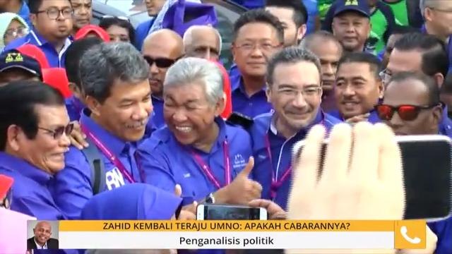 Komen Tengahari 3 Julai: Zahid kembali teraju UMNO: Apakah cabarannya?